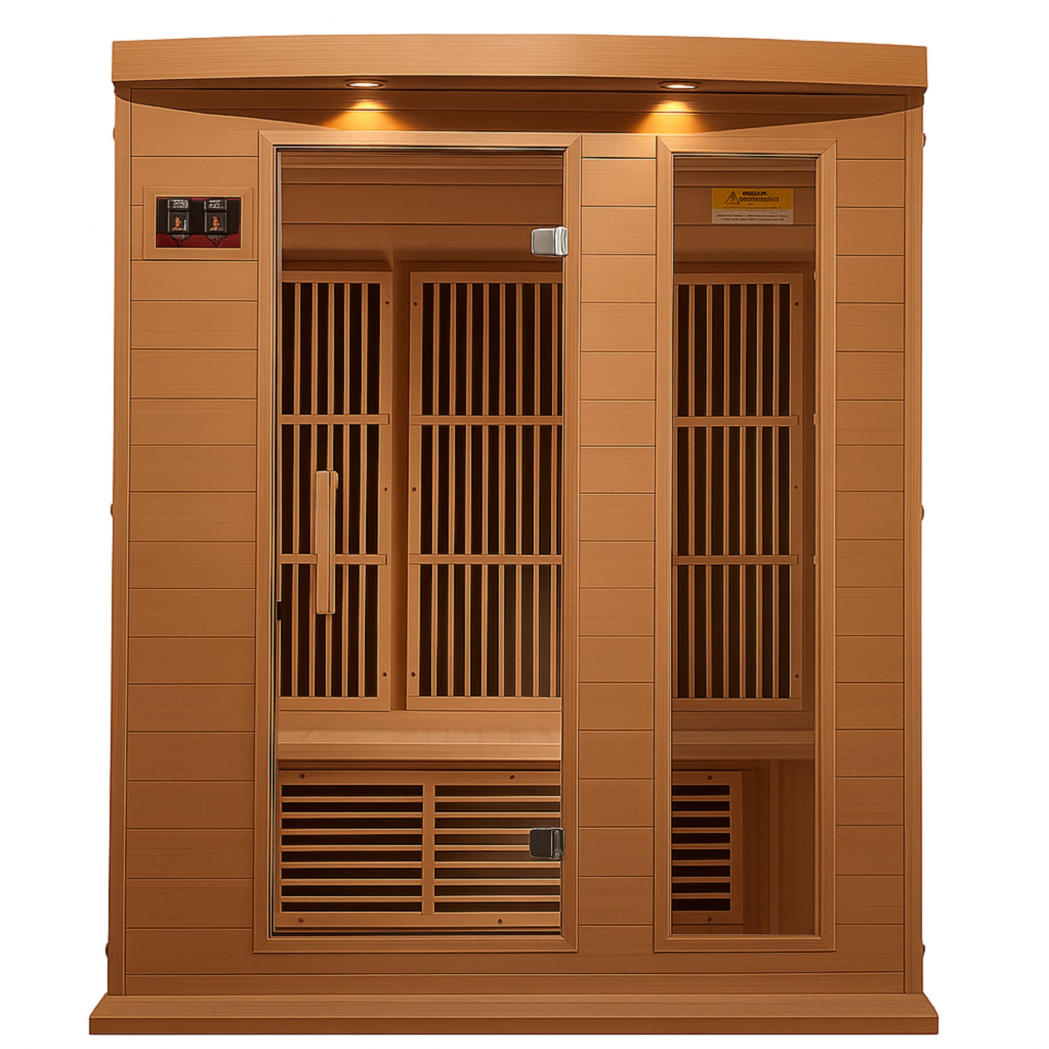 FAR Infrared Sauna in Hemlock - 3-Person