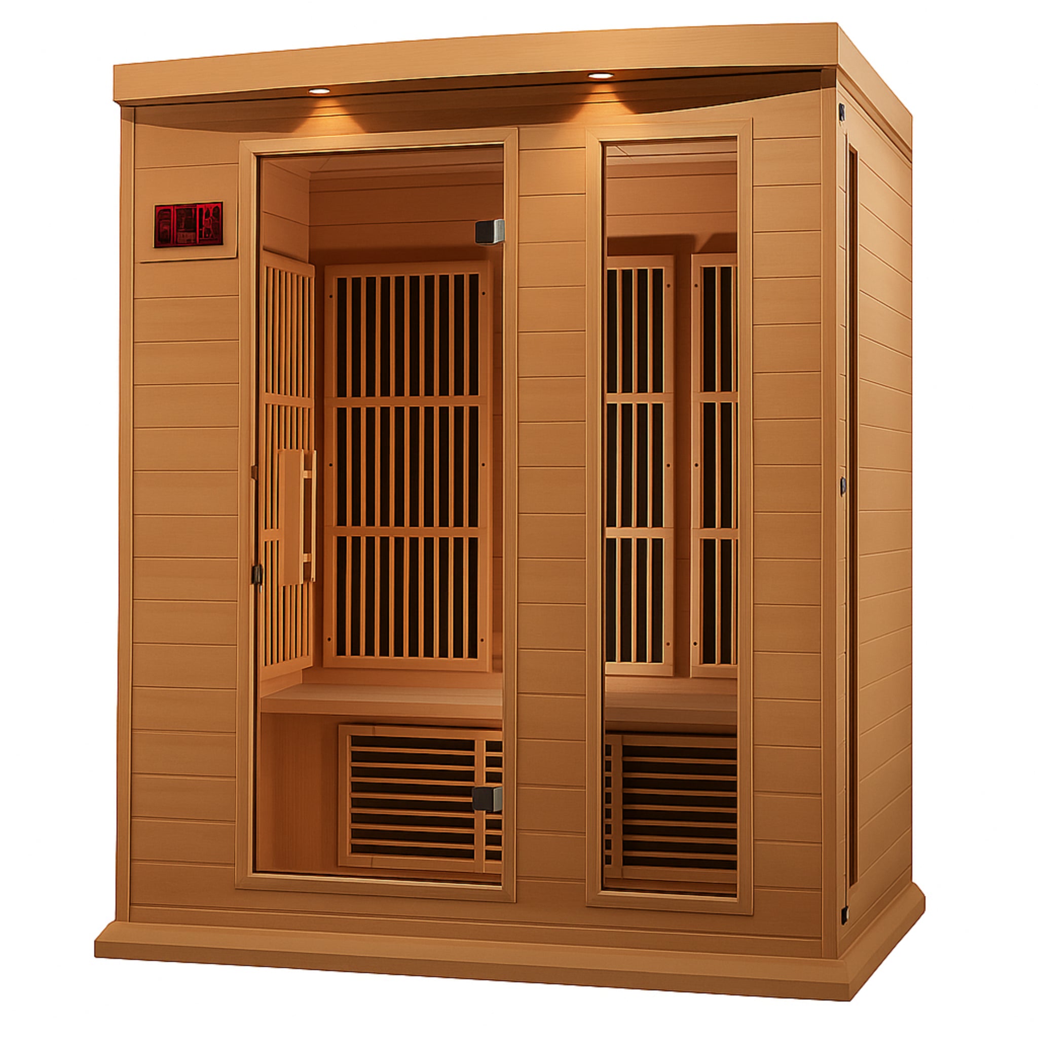 FAR Infrared Sauna in Hemlock - 3-Person