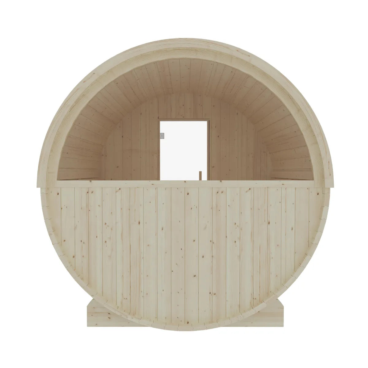 Finnish Barrel Sauna Helsinki — 4-Person with Terrace
