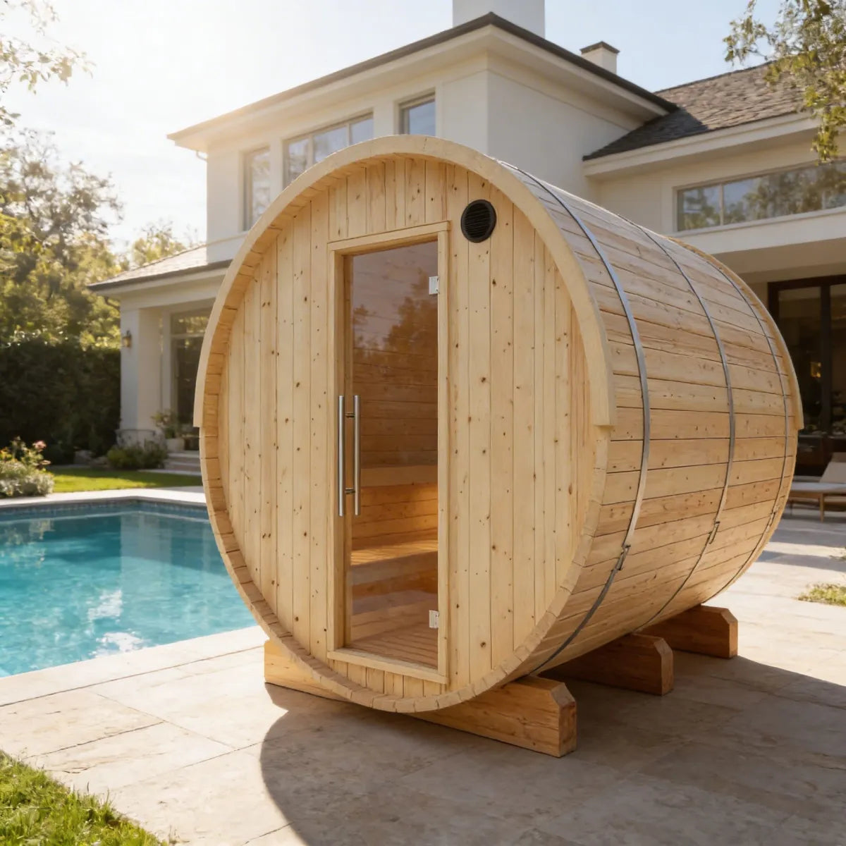 Finnish Barrel Sauna Tampere — 4-Person