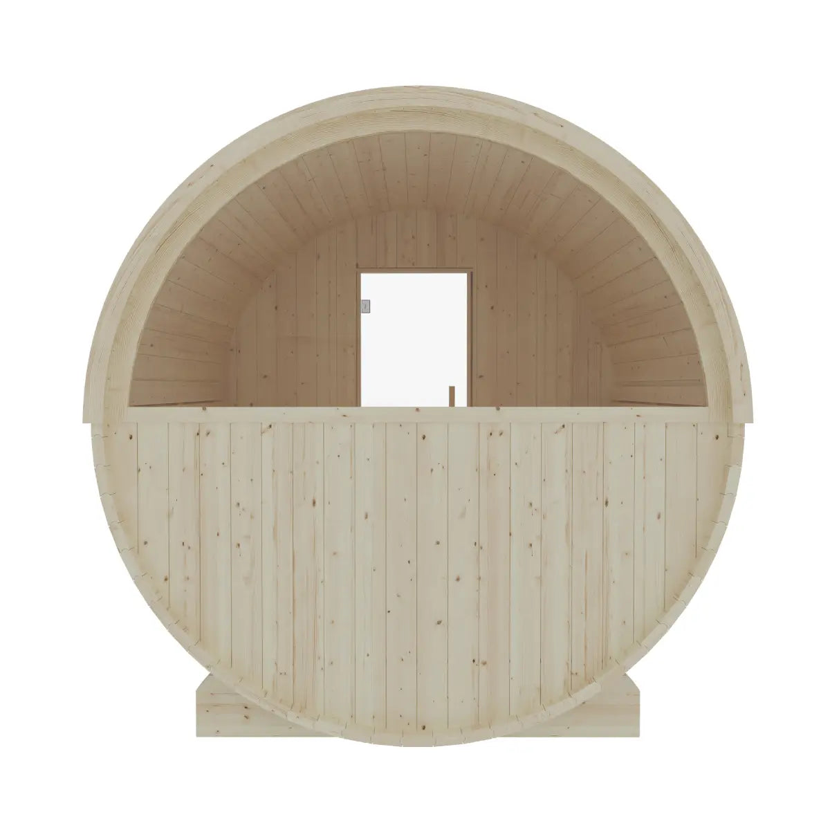 Finnish Barrel Sauna Turku — 6-Person with Terrace