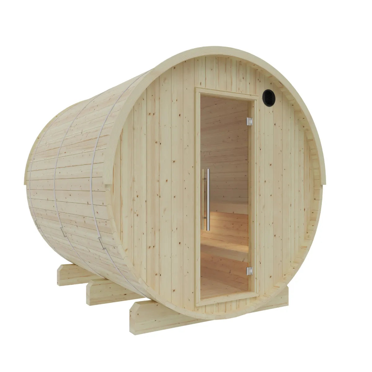 Finnish Barrel Sauna Vassa — 6-Person
