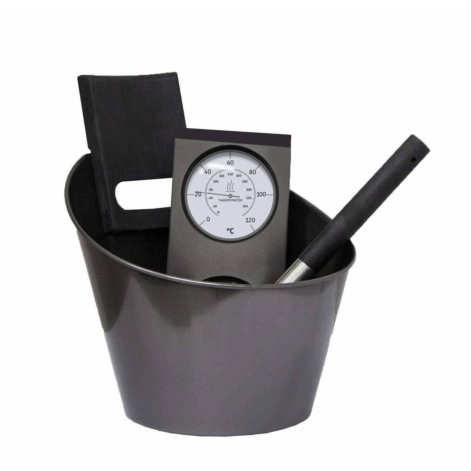 Steel Sauna Accessories Set