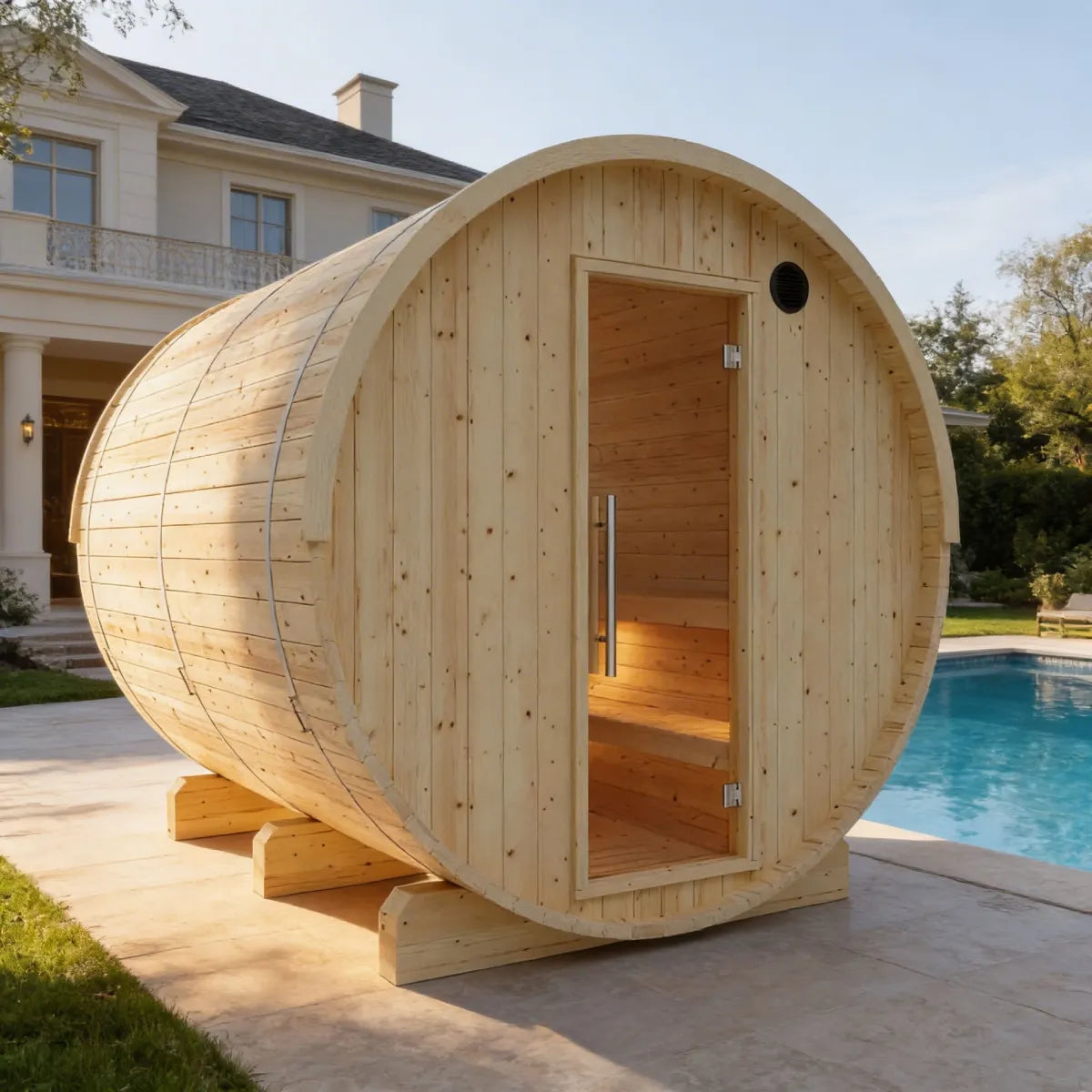 Finnish Barrel Sauna Tampere — 4-Person