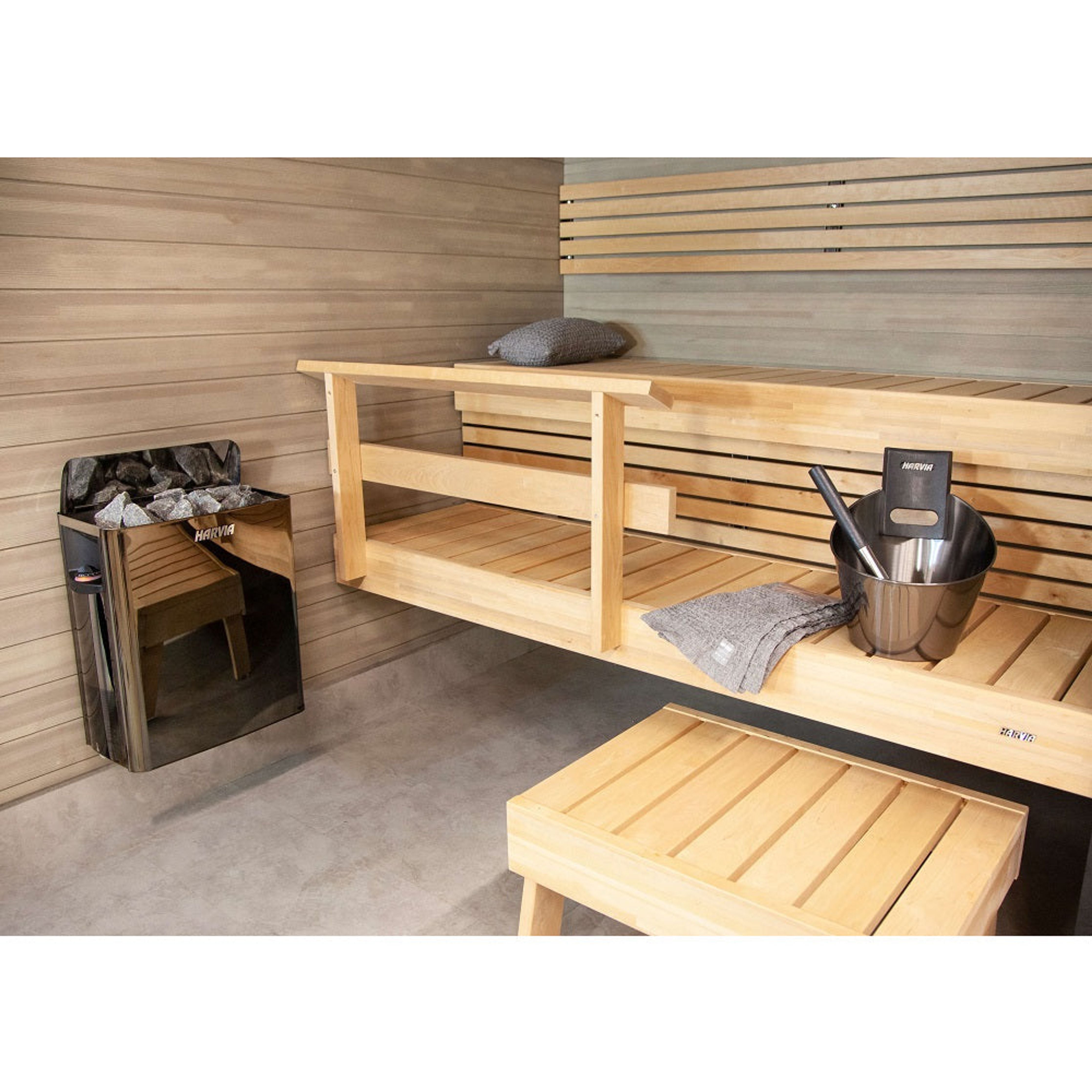 Steel Sauna Accessories Set